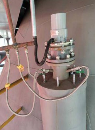 高溫雷達(dá)物位現(xiàn)場(chǎng)應(yīng)用圖片(圖1)