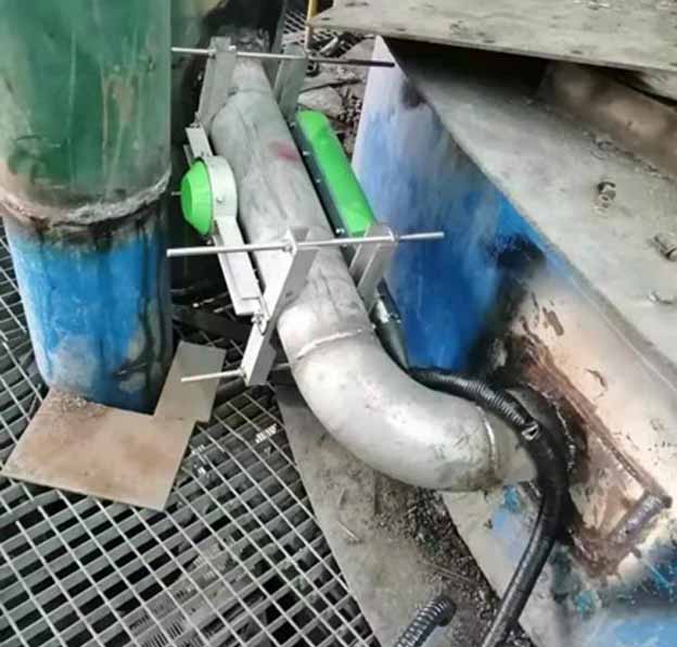 Na-22選煤廠濃密機輸送管道濃度測量(圖1) Na-22選煤廠濃密機輸送管道濃度測量(圖1)