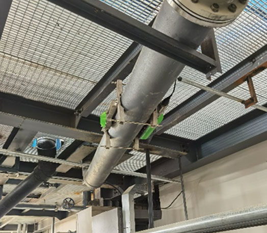 Na-22放射性儀表 金礦溢流管道密度測量現(xiàn)場案例(圖2)