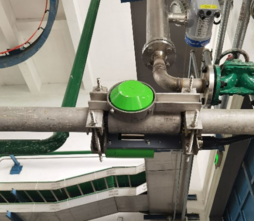 Na-22放射性儀表攪拌倉泵后管道密度測量(圖2) Na-22放射性儀表攪拌倉泵后管道密度測量(圖2)